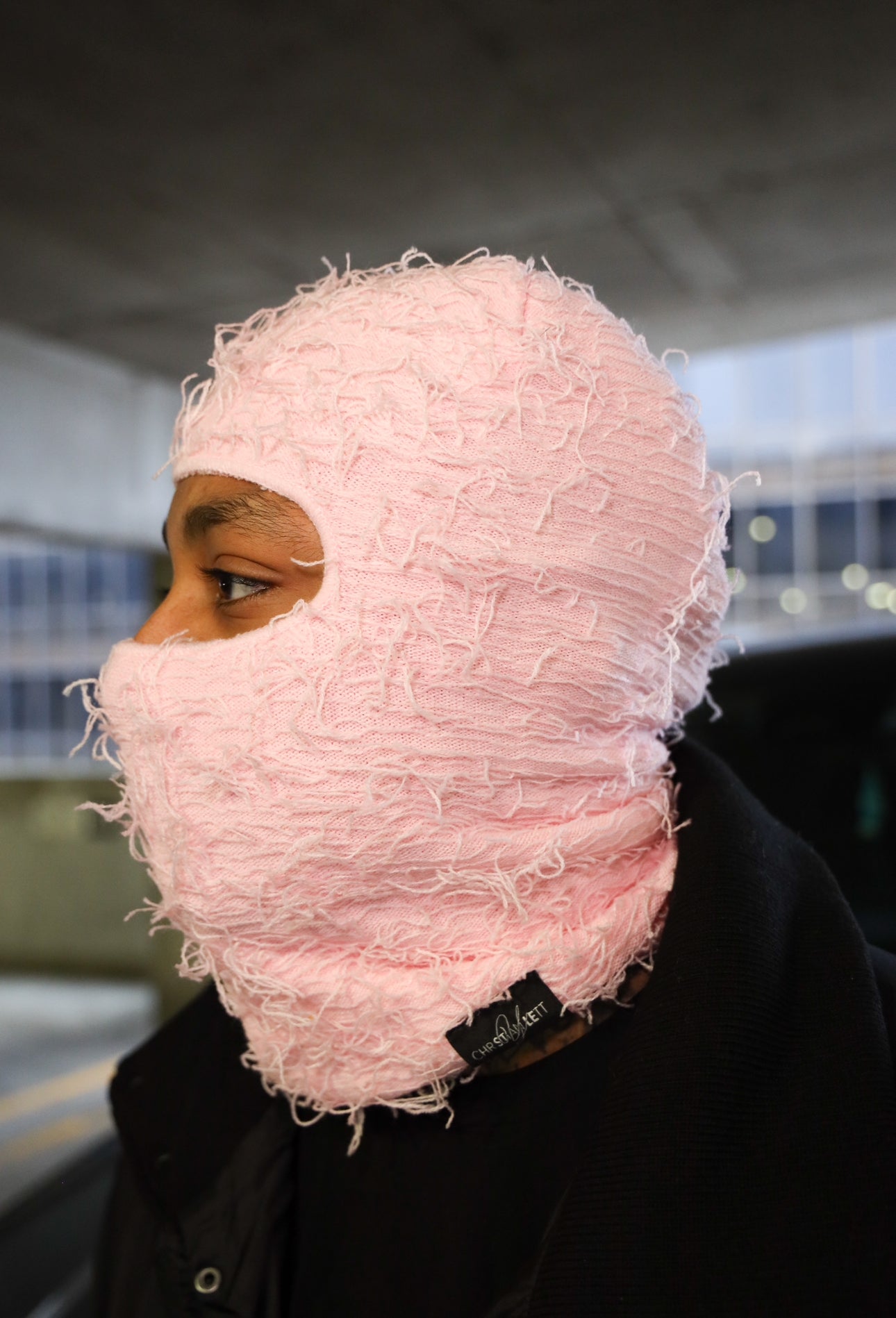 Pink Cozy Mask